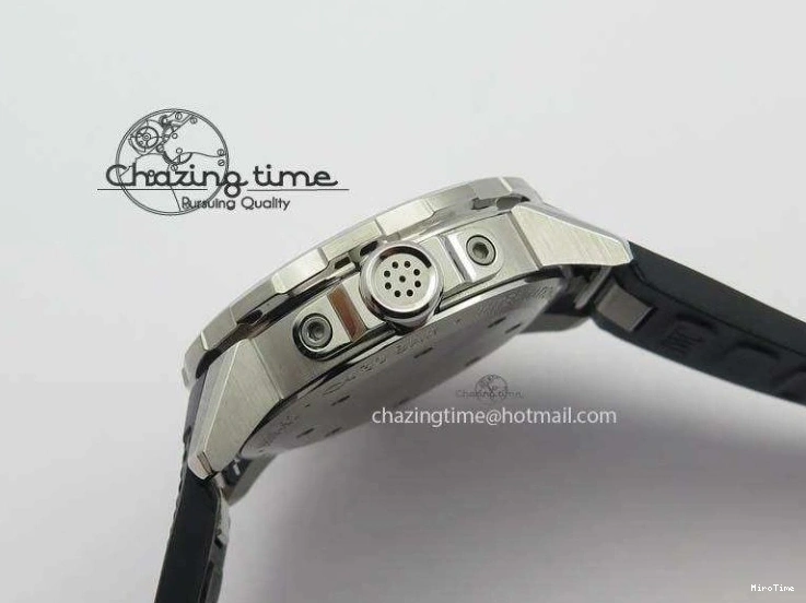 MIROTIME 0214 TechFriendly Aquatimer Automatic SS IW329003 V6F 1:1 Best Edition On Black Rubber Strap MIYOTA 7271